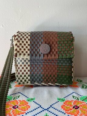 El Cholo’s Kid Woven Cross Body Bag